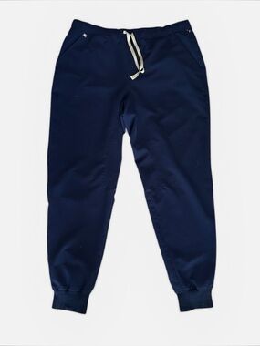 Figs Navy Blue Drawstring Jogger Scrub Pants Men’s Size XL